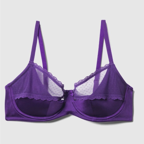 NWT Fredericks of Hollywood Zarina Open Cup Full Figure Bra - Picture 3 of 3